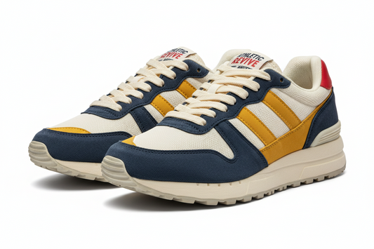 Retro Running Sneakers — Vintage Style, Modern Comfort
